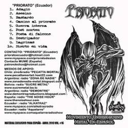 Priorato : Priorato #16 M.U.M.E.